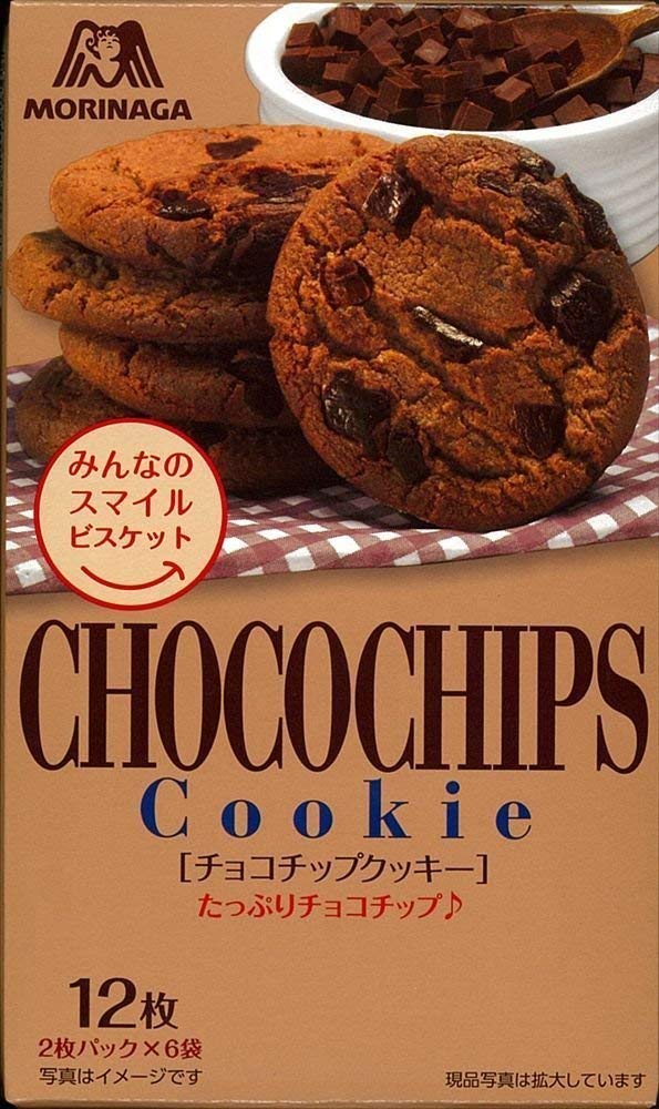 菓子 choco Amazon.com: MORINAGA CHOCOCHIPS COOKIE, Chocolatechips Cookies, 12